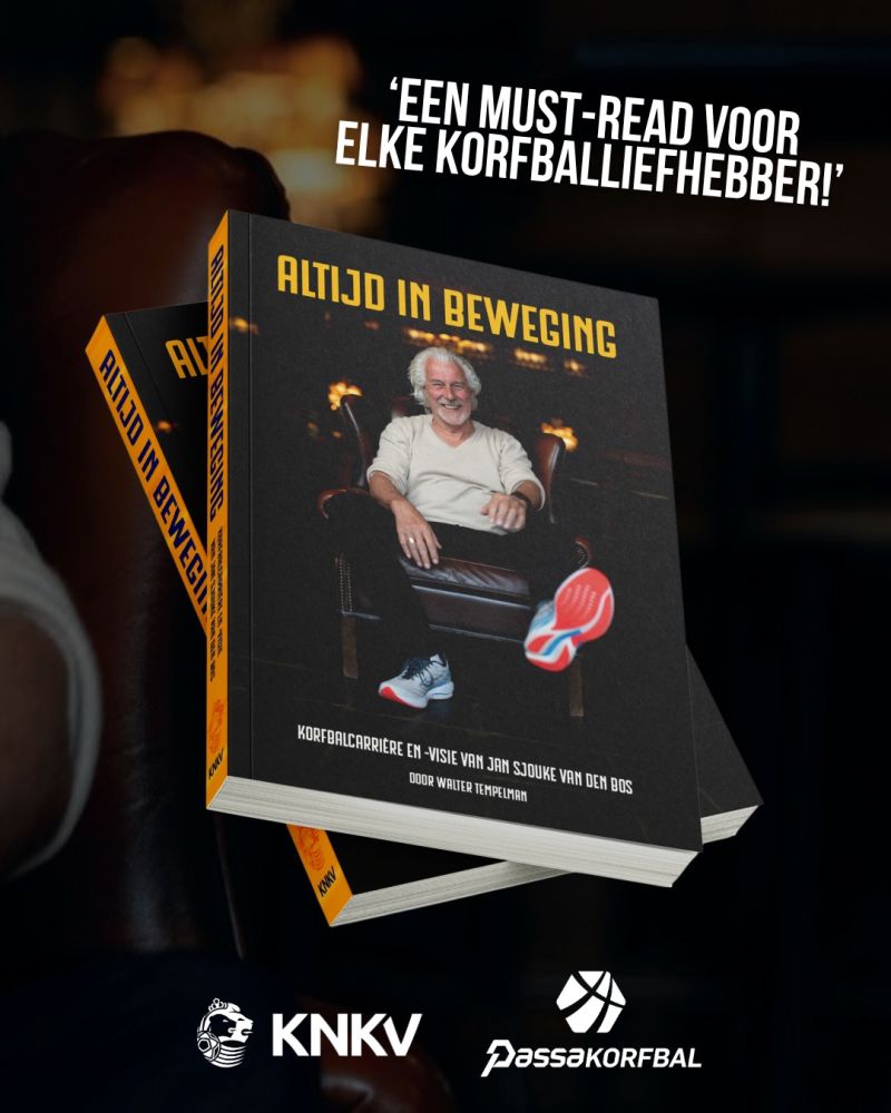 Boek “Altijd in beweging” van Jan Sjouke van den Bos