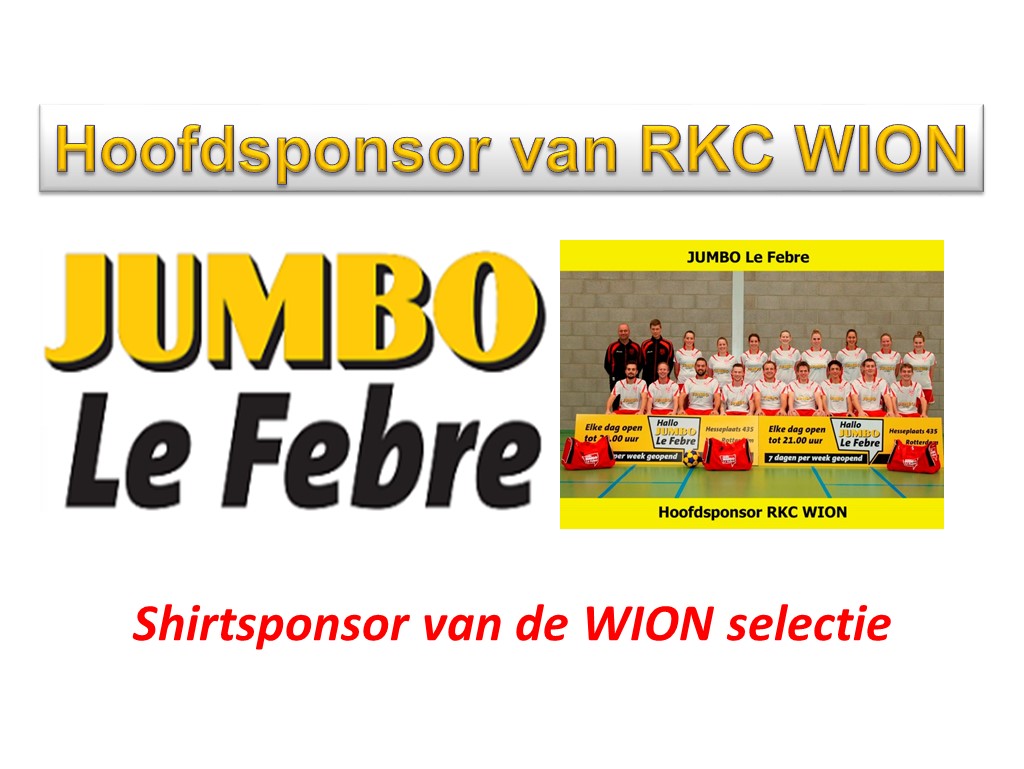 Sponsor van de maand