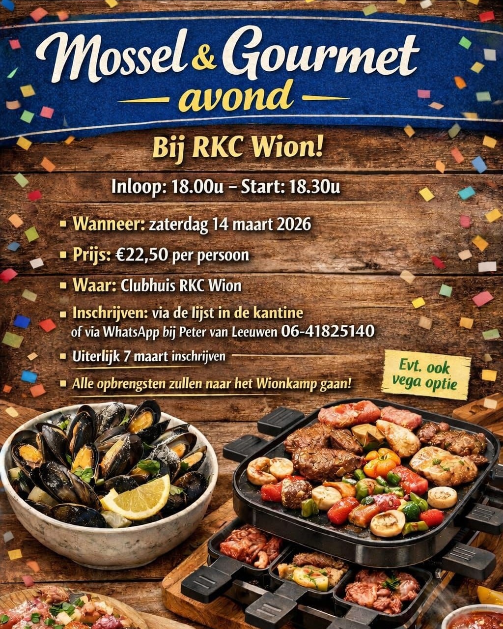 Mossel en Gourmetavond
